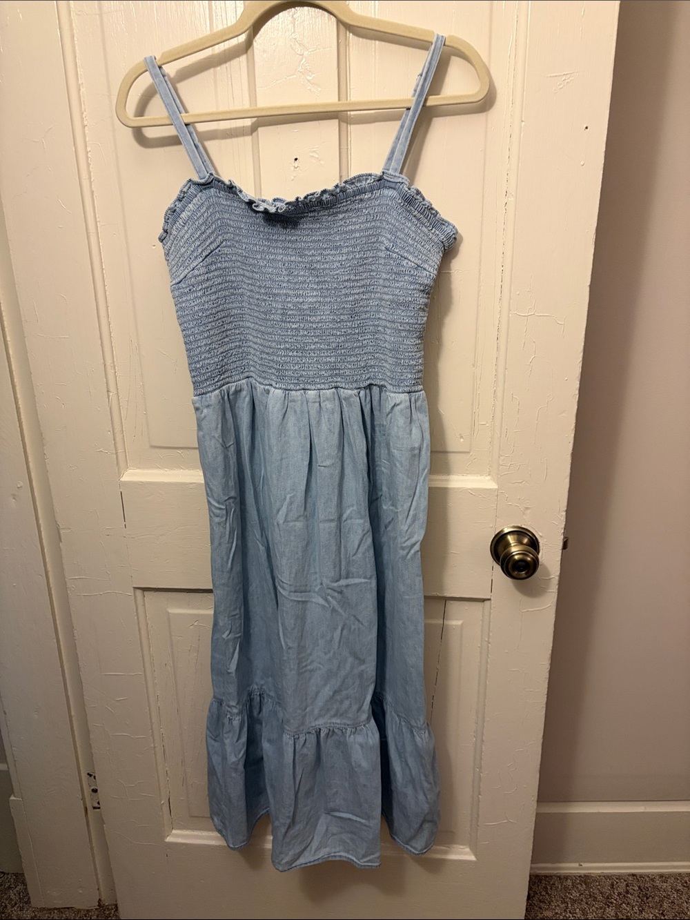 GAP Light Blue Smocked Sundress